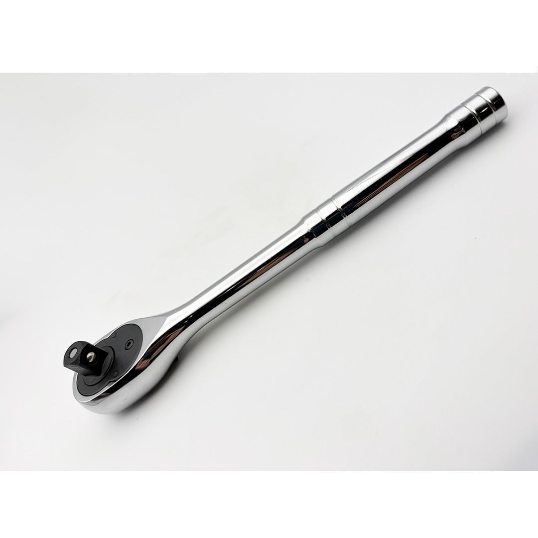 Buffalo Tools 1/2'' Drive Quick Release Ratchet Reversible Straight 72t Socket Wrench
