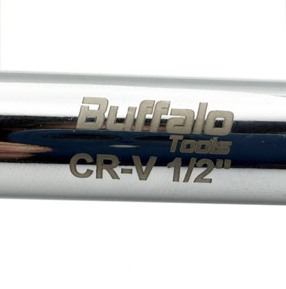 Buffalo Tools 1/2'' Drive Quick Release Ratchet Reversible Straight 72t Socket Wrench
