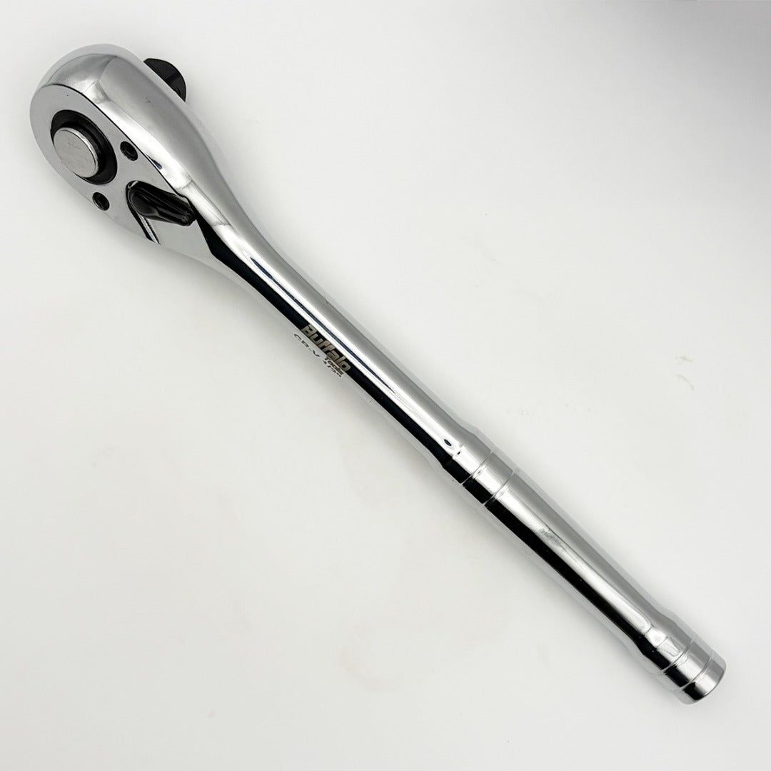 Buffalo Tools 1/2'' Drive Quick Release Ratchet Reversible Straight 72t Socket Wrench