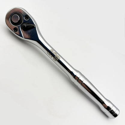 Buffalo Tools 1/4 Drive Quick Release Ratchet Reversible Straight 72t Socket Wrench