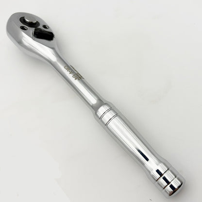 Buffalo Tools 1/4 Drive Quick Release Ratchet Reversible Straight 72t Socket Wrench