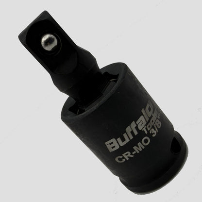 Buffalo Tools 3/8 Drive Impact  Universal Joint Wobble, Swivel, Extension for Sockets Wrenches 360 Degree