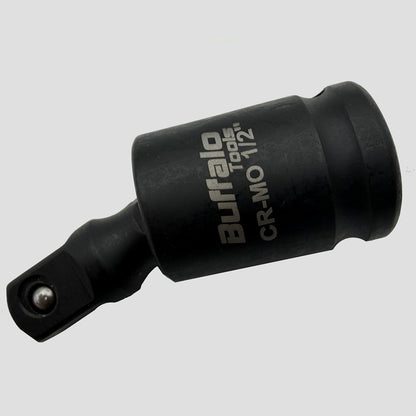 Buffalo Tools 1/2 Drive Impact  Universal Joint Wobble, Swivel, Extension for Sockets Wrenches 360 Degree