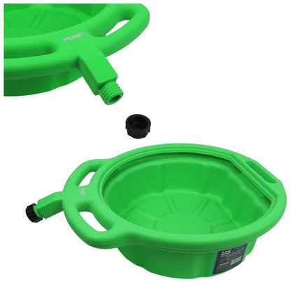 US PRO Large Oil Drain Pan with Pouring Nozzle 8 Litre Coolant Gearbox Engine