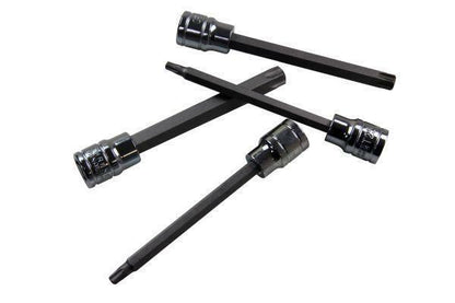 US PRO LONG TORX, STAR BIT SOCKET SET TAMPER PROOF T25 - T60 - Hole Type B1373