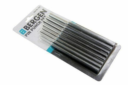 BERGEN 8pc PIN PUNCH SET 2.4mm - 9.5mm B1967