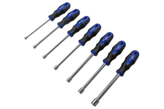 US PRO 7 Piece Nut Driver Spinner Screwdriver Set Sizes 5,6,7,8,9,10,13mm B1614