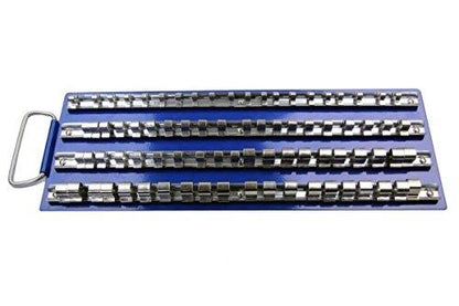 US Pro 80 CLIP METAL SOCKET STORAGE TRAY 1/4'' 3/8''  1/2 DRIVE B3305