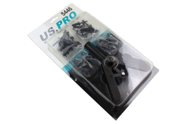US Pro 41pc Plastic Rivet Tool Set Hand Riveter including 40 Plastic Rivets B5446