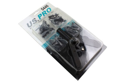 US Pro 41pc Plastic Rivet Tool Set Hand Riveter including 40 Plastic Rivets B5446