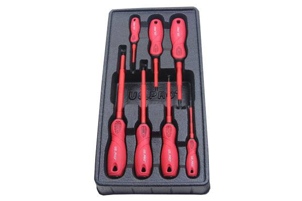 Us Pro by Bergen 7PC INSULATED SCREWDRIVER SET B1526