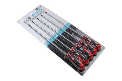 5pc Torx Star Screwdriver Set 400mm Long Reach TRX T15 T20 T25 T27 T30 US PRO