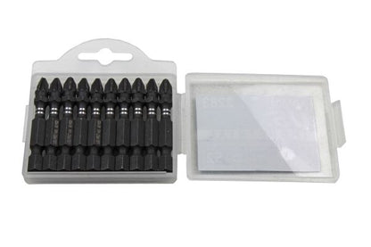 10 X PZ2 Impact Torsion Screwdriver Bits US Pro IndustrialS2 grade POZI 2