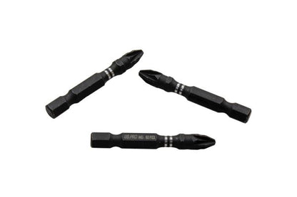 10 X PZ2 Impact Torsion Screwdriver Bits US Pro IndustrialS2 grade POZI 2