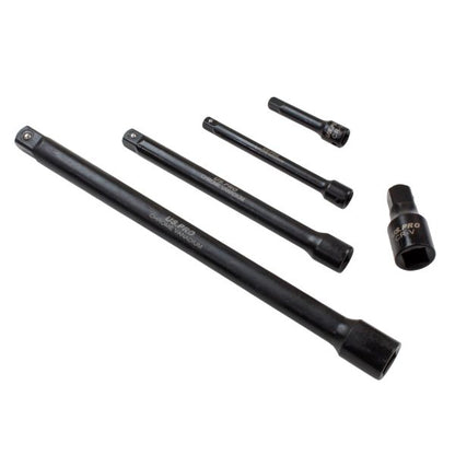 9pc Impact Extension Bar Set,1/4'' 3/8'' 1/2'' dr, Socket Sockets Bars US Pro