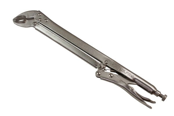 US PRO 3pc 15'' Flat & Curved Jaw Long Reach Locking Mole Grip Pliers