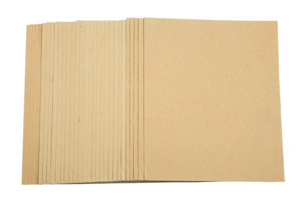30pc Assorted Sandpaper Sanding Sheets for Metal Wood Plastic Mixed 60-240 Grit