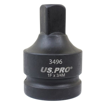 1''F to 3/4''M Impact Socket Adapter Adaptor Impact Reducer Ratchet Step up Down