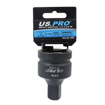 1''F to 3/4''M Impact Socket Adapter Adaptor Impact Reducer Ratchet Step up Down