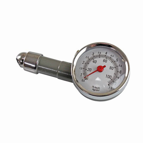 US Pro Tyre Pressure Gauge Air Measurement 7 to 100 PSI 0.5 to 7.5 BAR