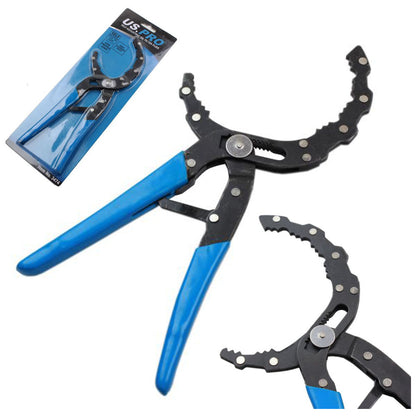 US PRO Self Adjusting Oil Filter Pliers Fuel Filter Removal 57mm to 120mm