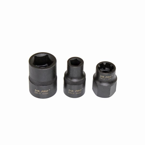 10pc Specialist Profile Automotive Socket Set