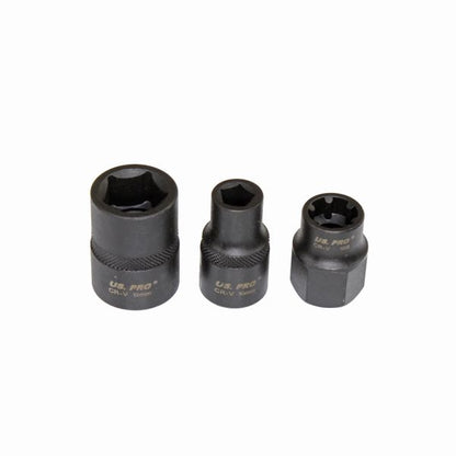 10pc Specialist Profile Automotive Socket Set