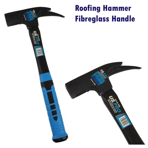 Roofing Hammer with Fibreglass Handle Slater Slate US Pro