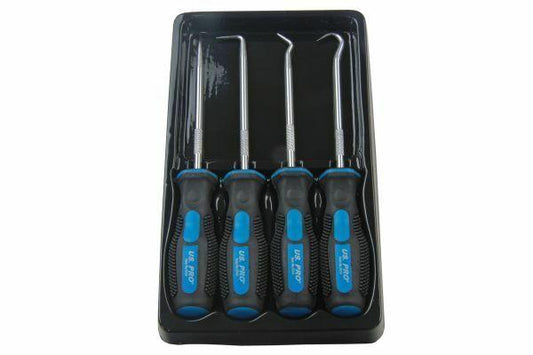 US PRO 4 Piece 115mm Hook and Pick Set