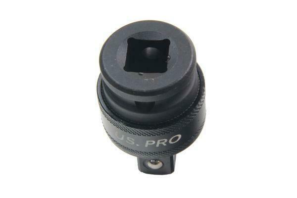 US Pro 1/2'' Dr Impact Universal Joint Socket Adapter Cr-Mo Wobble Extension