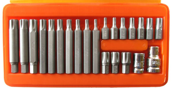 Franklin Tools 22 pce Ribe S2 Bit Set M4-M14 4622
