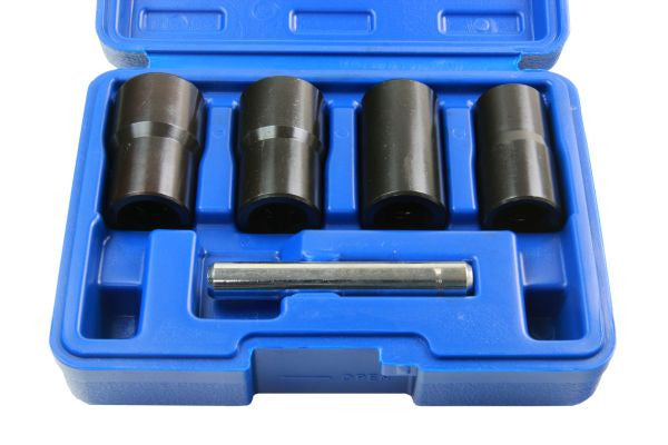 Bergen 5pc 1/2" Impact Twist Sockets Nut Remover Damaged Broken Studs Rounded Bolts