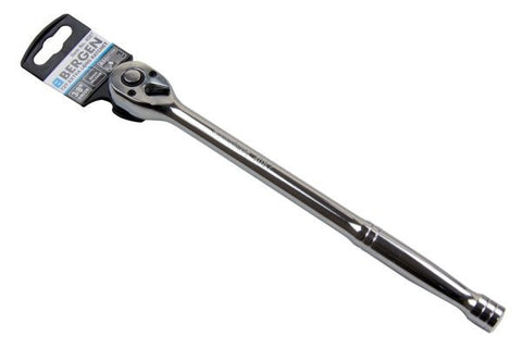 BERGEN Extra Long 280mm 3/8 Dr 72t Quick Release Ratchet Wrench B4087