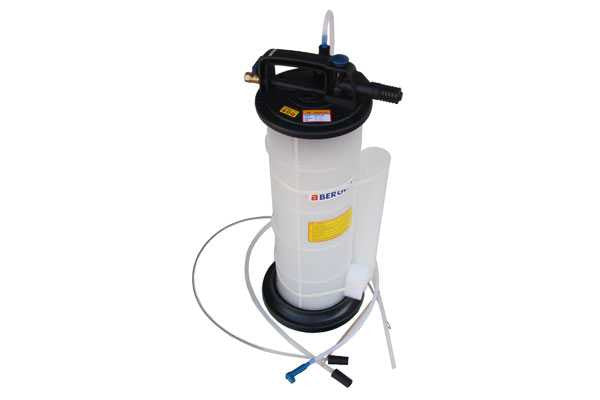 BERGEN PNEUMATIC FLUID EXTRACTOR 9L oil brake fluid, clutch B3044