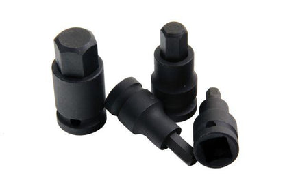 US PRO 10pc IMPACT HEX BIT SOCKET SET 1/2'' Drive 4mm to 19mm allen key B1366