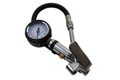 US PRO Compact Air Tyre Inflator with Gauge Cars Motorcycles 200 PSI B8808