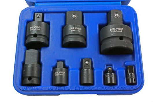 US PRO 8pc Impact Socket Adaptor Set Convertor Reducer Convertor Apaptors B1488