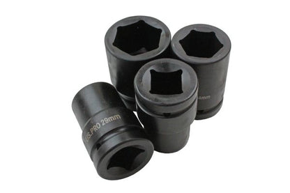 US PRO 12pc 1"dr  DEEP IMPACT SOCKETS 24-41mm single hex 1 inch Socket Set