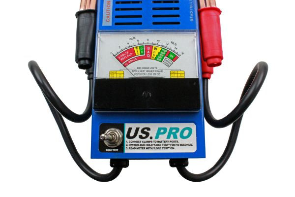 US Pro 6V/12V 100 Amp Battery Load and Charging System Tester B7015