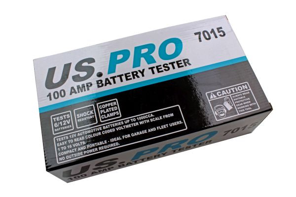 US Pro 6V/12V 100 Amp Battery Load and Charging System Tester B7015