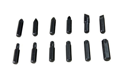 US Pro 12pc Impact Driver Screwdriver Bit Set 40mm long B1599