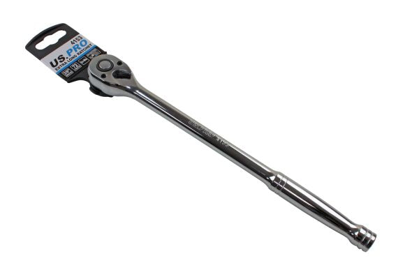 US Pro Extra long 280mm 3/8 Dr 72T Quick Release Ratchet B4153
