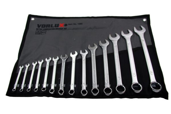 Vorlux 14pc Combination Spanner Set 6 - 26mm Ring and Open End B1985