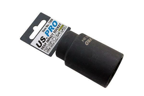 US PRO 36mm 12 point BI-HEX DEEP IMPACT SOCKET 12pt 1/2''Dr Gearbox Hub Clutch