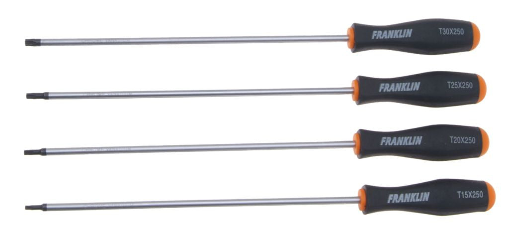 Franklin Tools 4pce Star Screwdriver Set 250mm 6400