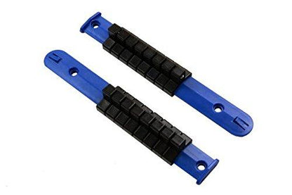 BERGEN 2PC 3/8 DRIVE SOCKET STORAGE RAILS - 16 CLIPS B1245