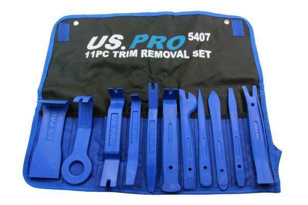 US Pro 11 Piece Mini Panel Trim Removal Molding Tool Set 5407
