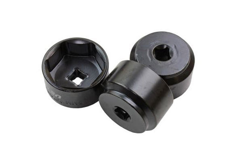 36mm Oil Filter Socket Tool Low Profile Wrench 3/8'' Drive Cap Remover Cartridge