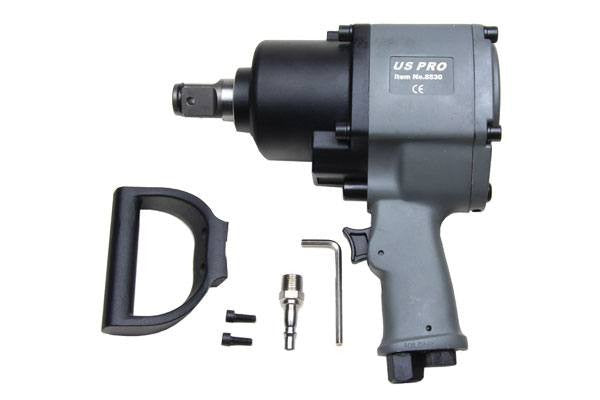 US PRO 1"dr Industrial air impact wrench Gun  1180ft/lb (1600NM) B8530