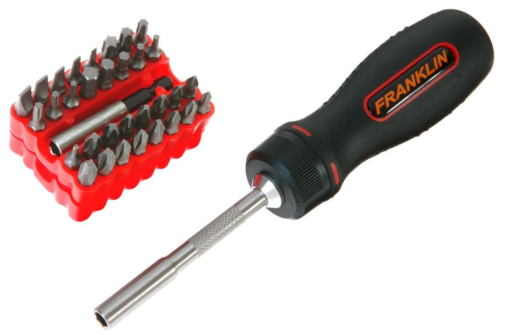 Franklin Tools Ratchet Screwdriver & Bits 8700